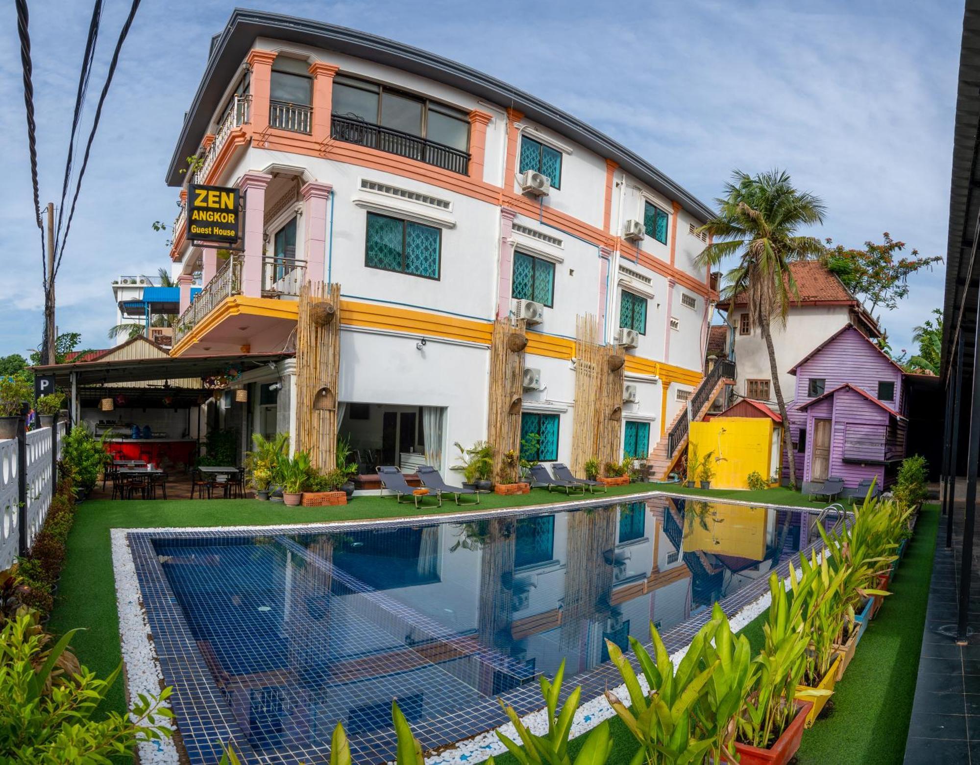 Zen Angkor Guest House Siem Reap Exteriör bild